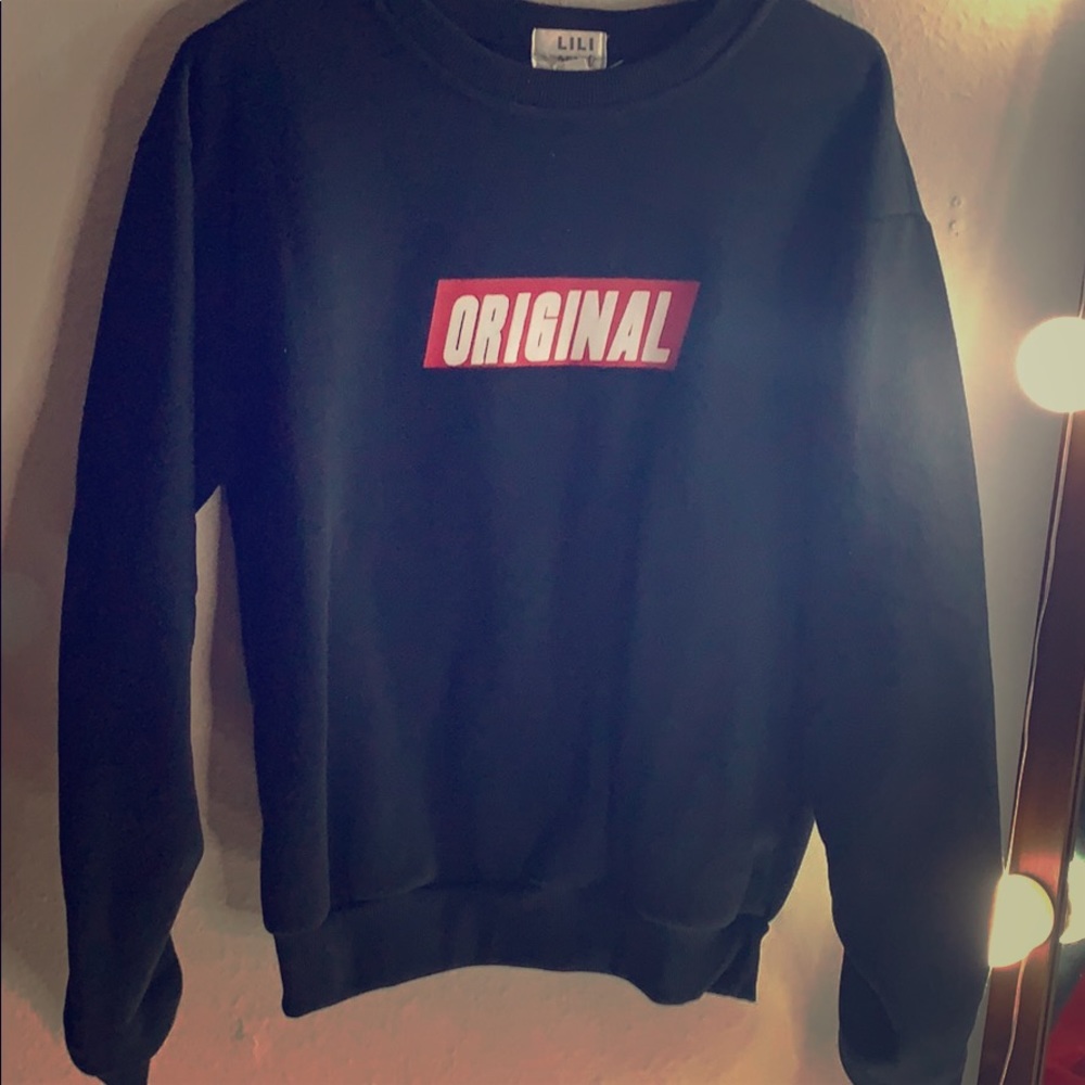 Over size sweater